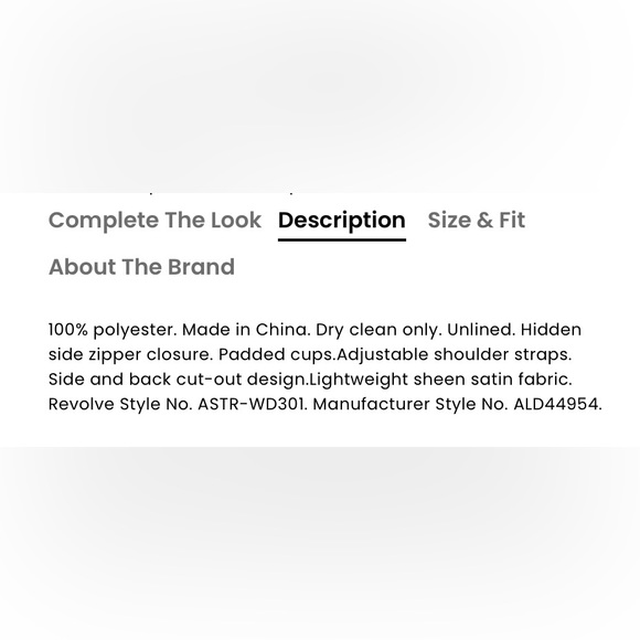 REVOLVE - ASTR the Label - Dress - EUC   ***SOLD✅✅✅✅‼️‼️‼️‼️*** - Picture 13 of 15